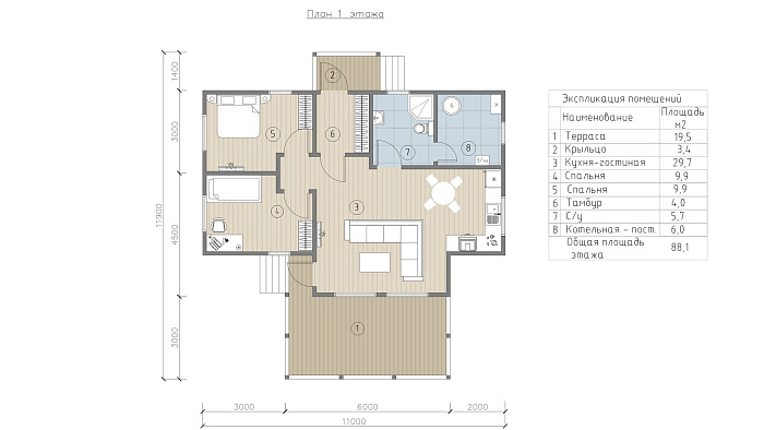 Пуч планировка